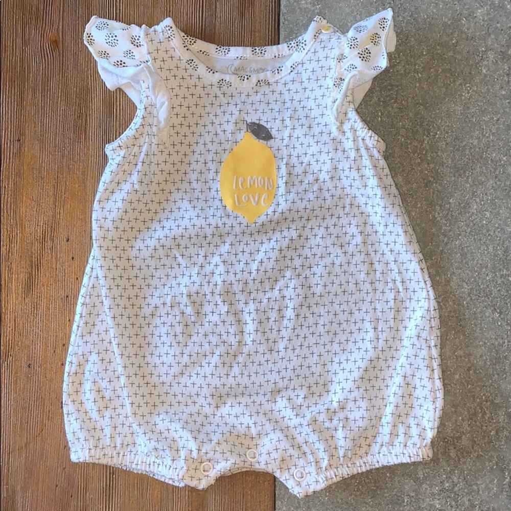 Lemon Rompers - Picture 2 of 6